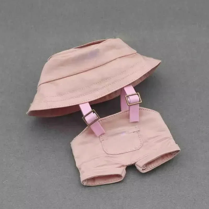 Labubu V1 V2 Generation Labubu Baby Clothes Printed Casual Hoodies Trendy Brand Cardigans, Fisherman Hats, Overalls Ornament ﻿