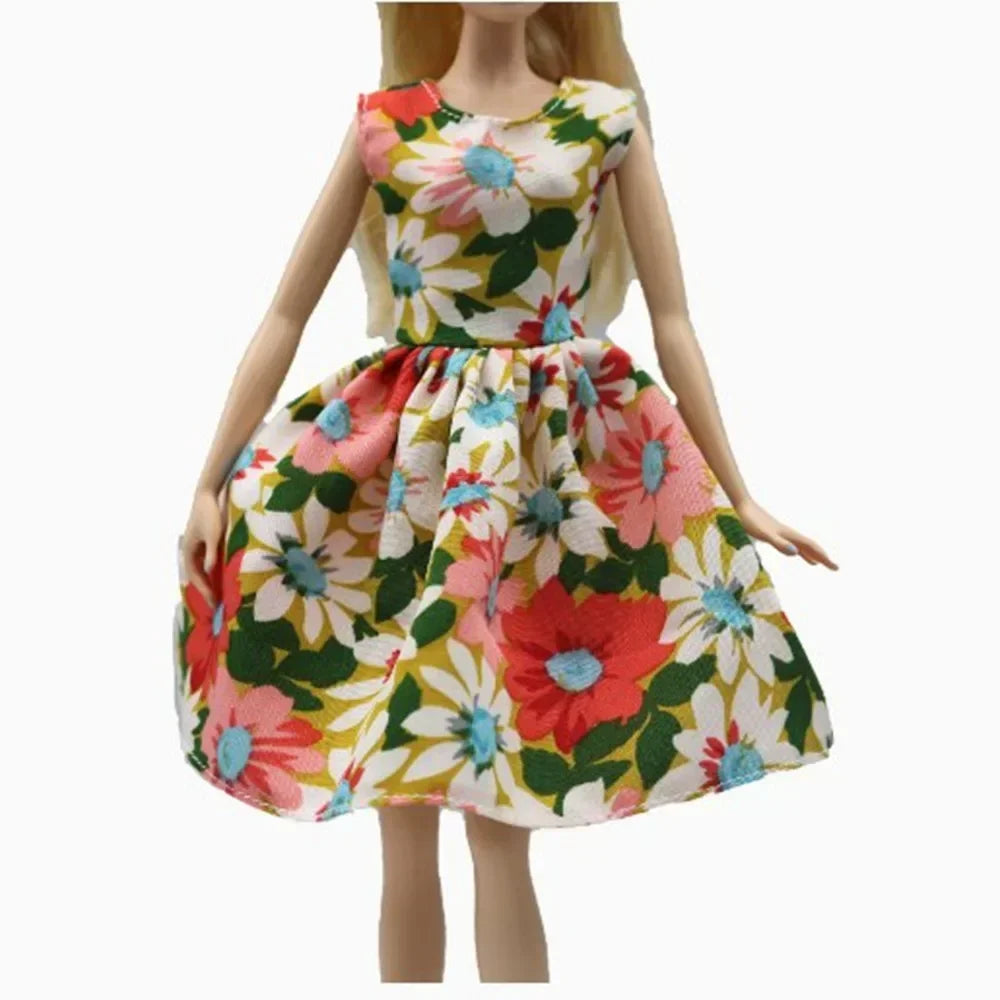 Elegant Doll Party Clothes High Quality Fashion 10 Styles Plush Coat Casual Wears Doll Dresses 11.5