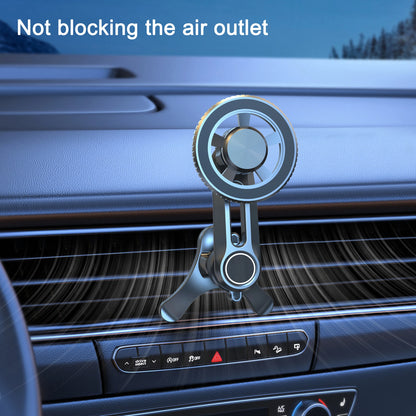Fits for MagSafe Car Mount, [20 Strong Magnets] Magnetic Car Phone Holder Mount, [Easily Install&Never Blocking Vent] Magnetic
