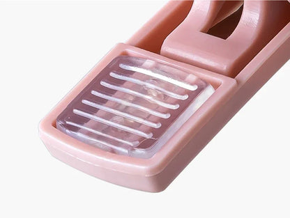 3/6Pcs Pants Skirts Non-slip Clips Hanger Wardrobe Attachable Clothes Organizer Household Space-saving Trousers Drying Racks