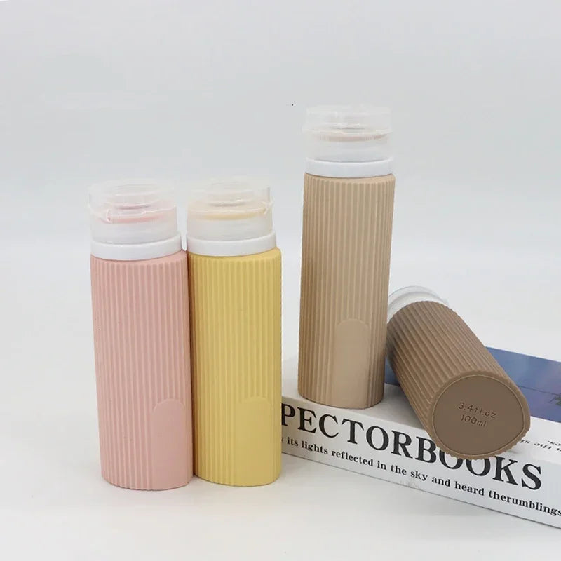 Travel Bottles for Toiletries Tsa Approved 3oz Travel Size Containers BPA Free Leak Proof Refillable Liquid Silicone Squeezable