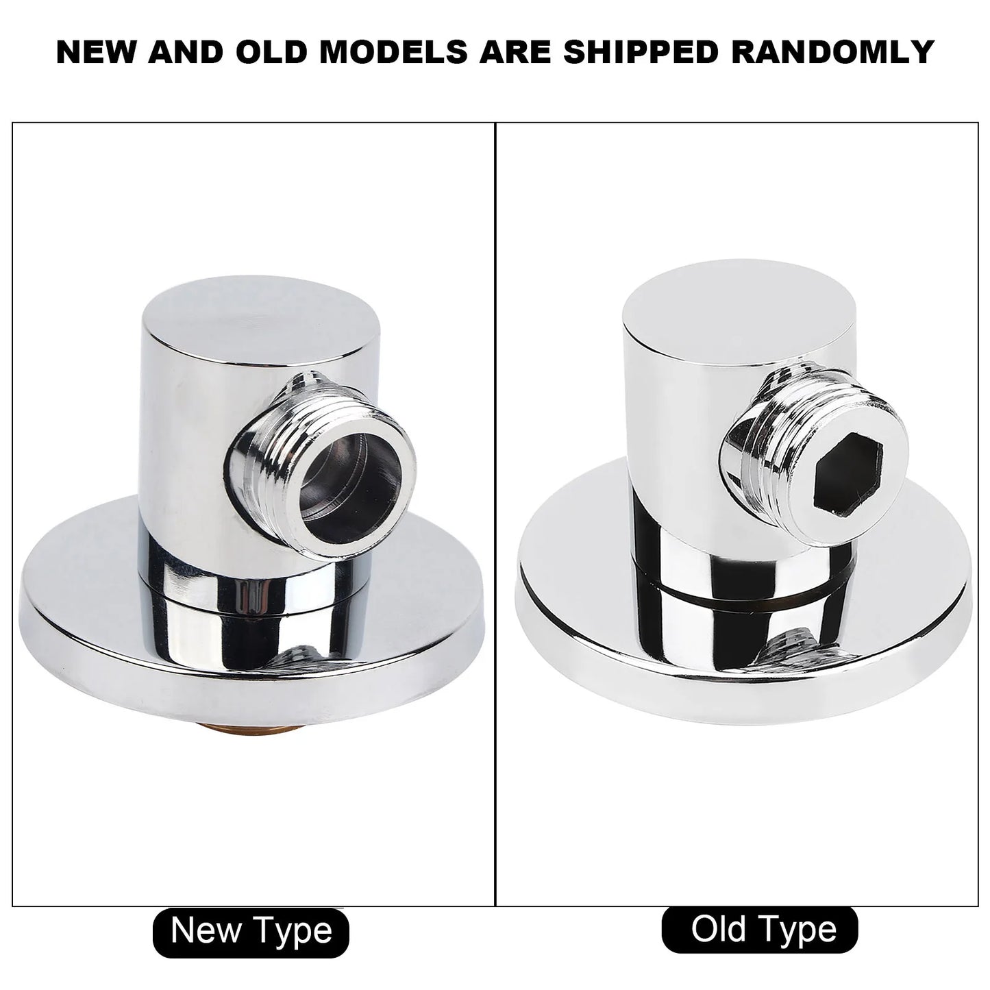 Bathroom Accessories Household Copper Wall Mounted Shower Hose Connector Wall Elbow Bathroom Accessories G1/2in Shower Connector