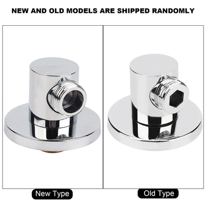 Bathroom Accessories Household Copper Wall Mounted Shower Hose Connector Wall Elbow Bathroom Accessories G1/2in Shower Connector