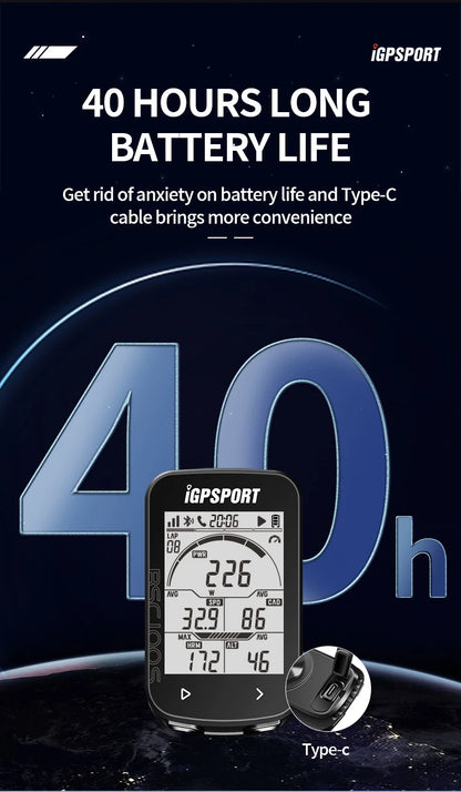 IGPSPORT Bicycle Computer BSC100S Computer BLE Bluetooth ANT Waterproof Wireless Bike Stopwatch MTB Road Cycling Bike Computer