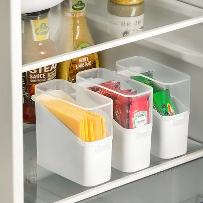 Refrigerator Organizers Case Food Container Cereals Cheese Storage Box Kitchen Fridge Coffee Holder Fresh Vegetable Fruit Basket