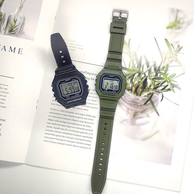 2025 Digital Watches For Men Sports Waterproof Bracelet Clock Gold Electronice LED Wristwatch Women Casucal montre homme relogio