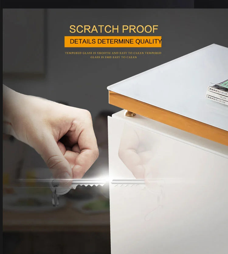 TV Table Small Sitting Room Ground Ark Of Stainless Steel Wooden Furniture Of The Lacquer That Bake