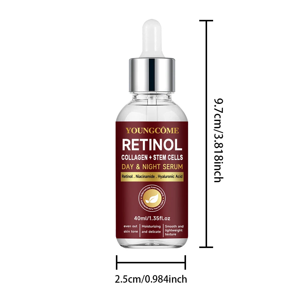 Retinol Day & Night Serum Face Serum Liquid Serum For Face Hyaluronic Acid Moisturizing Nourishing Skin Care Product  Korea 2025
