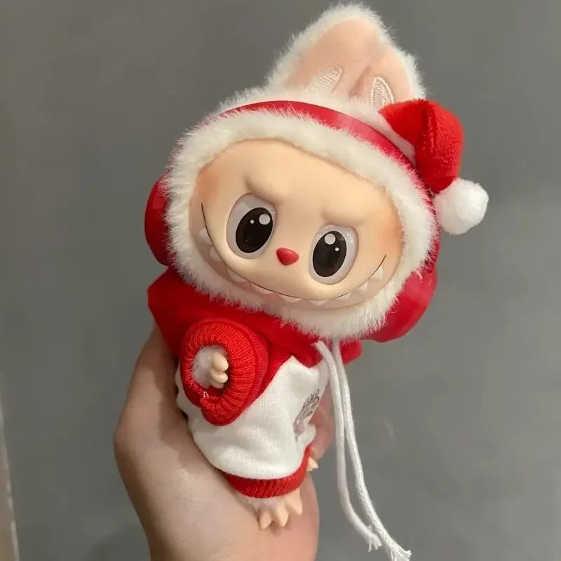 Labubu Headphone Cute Earphone for Labubu I II Mini Plush Doll Headset Decoration Fashion DIY Doll Accessories Gift
