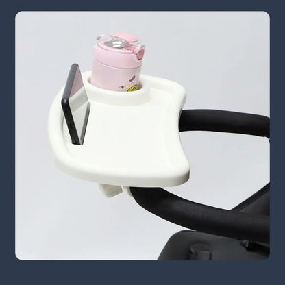 Snack Tray Baby Stroller Dinner Table Tray Milk Bottle Cup Holder Baby Stroller Dinner Table Cart Pram Snack Tray