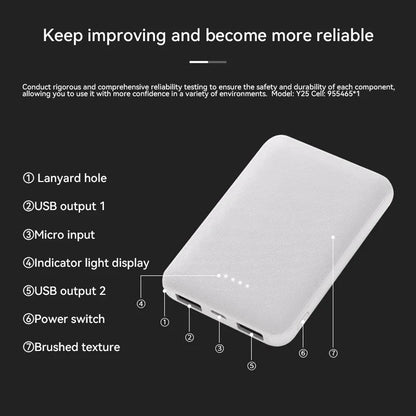 20000mAh Power Bank Portable USB Charger Fast Charging External Battery Pack Heating Vest Jacket Scarf Socks Glove Equipment New