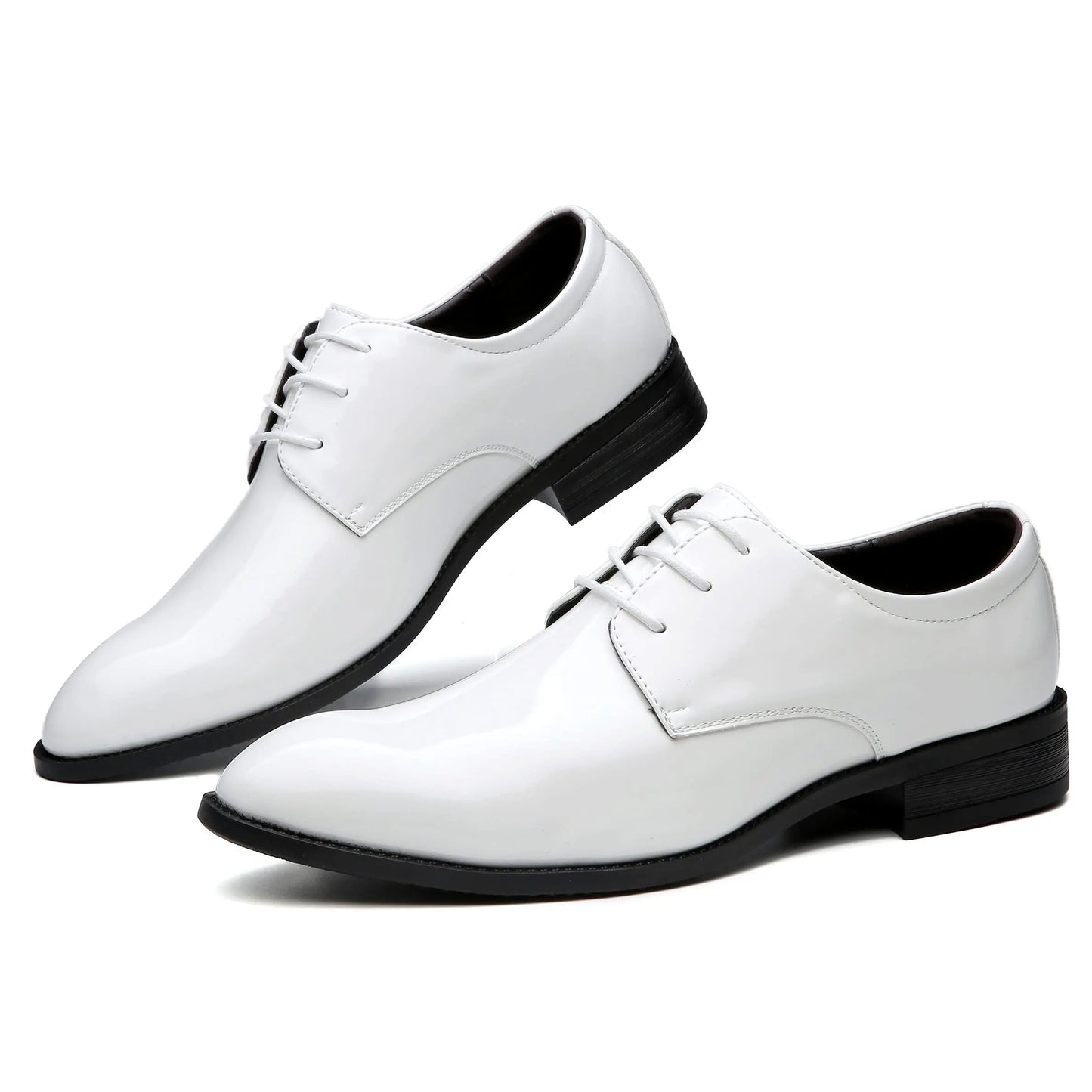 Men's Business Shoes, Casual Pointed-Toe Casual Shoes, Tuxedo, Fashionable Wedding Party Shoes for Men