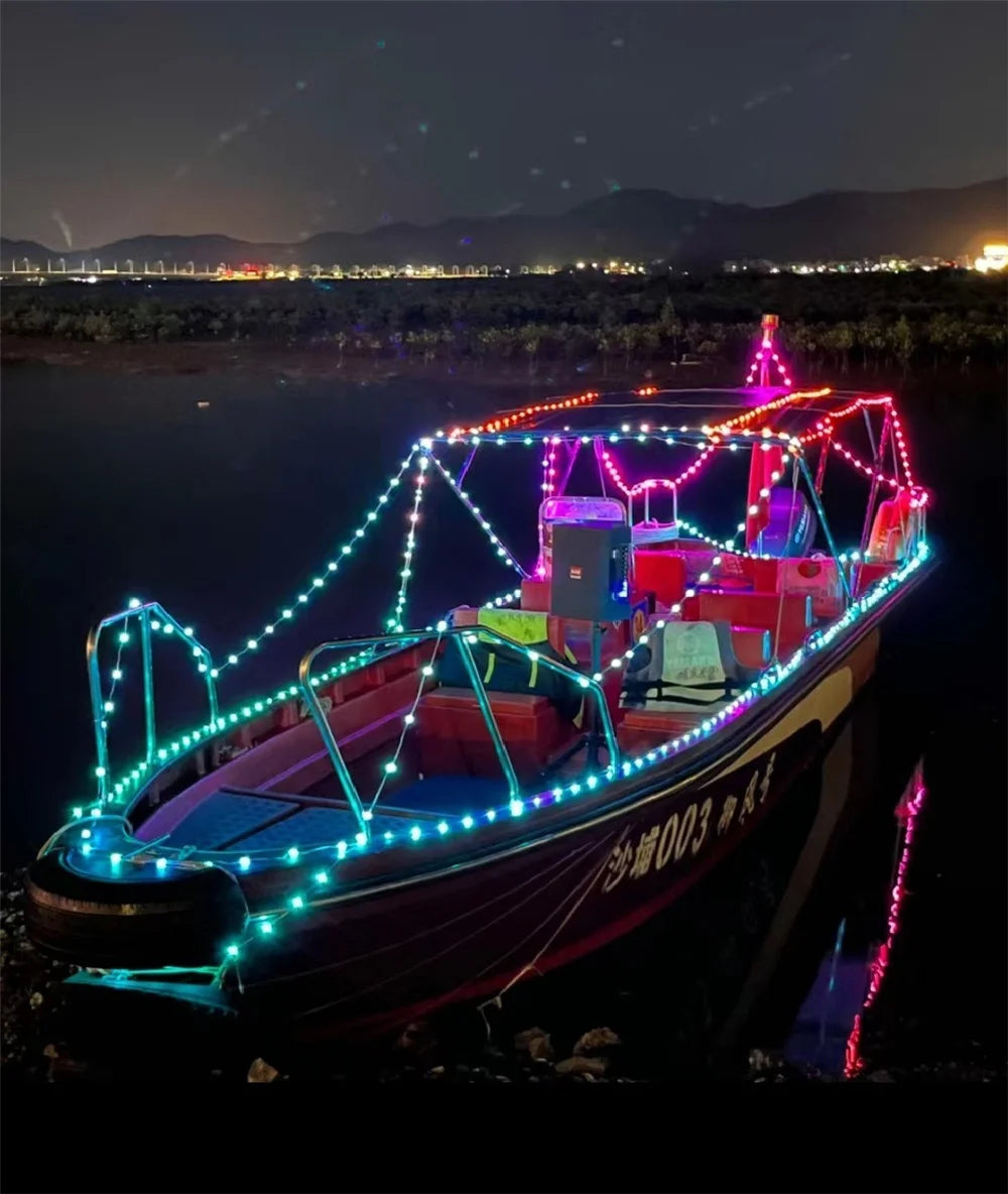 Smart Christmas Light APP Control Fairy LED Garland 5M 10M Remote Bluetooth DIY Color Indoor Music Sync Outdoor USB String Light