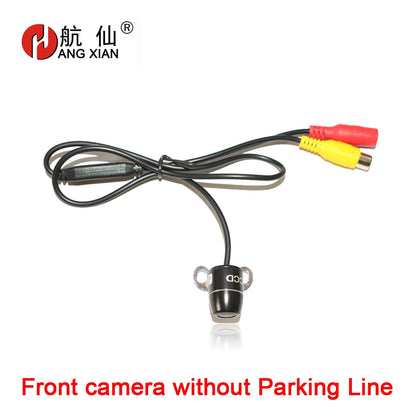 HD CCD universal front camera without parking line car front view camera parking camera without mirror car camera front camera