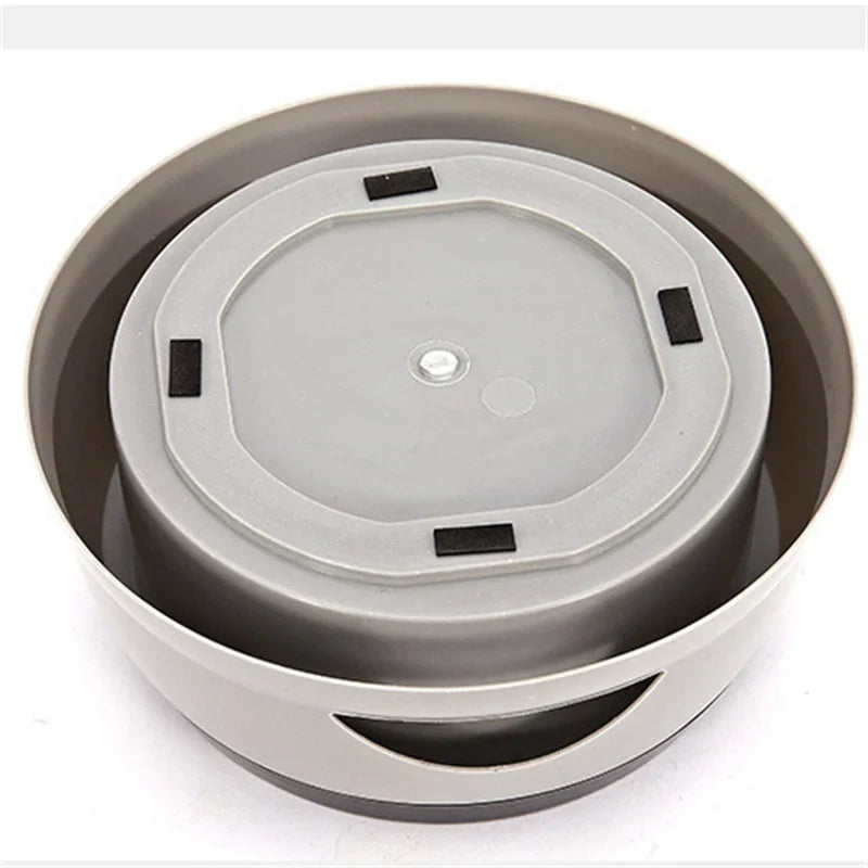 Pet Dog Bowls Floating Not Wetting Mouth Cat Bowl No Spill Drinking Water Feeder Plastic Portable Dog Bowl Outdoors Accessories