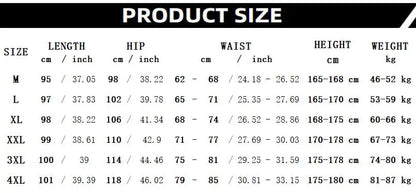 2025 Men Pants Streetwear Sweatpants Joggers Hip Hop Loose Harajuku Trousers