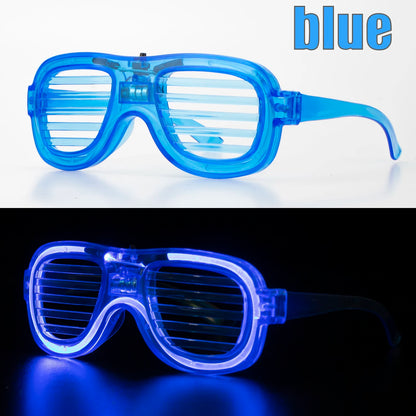 1 Pc Party Glow in the Dark Glasses Light Up LED Glasses Neon Party Favors Sunglasses Party Decor Party Supplies