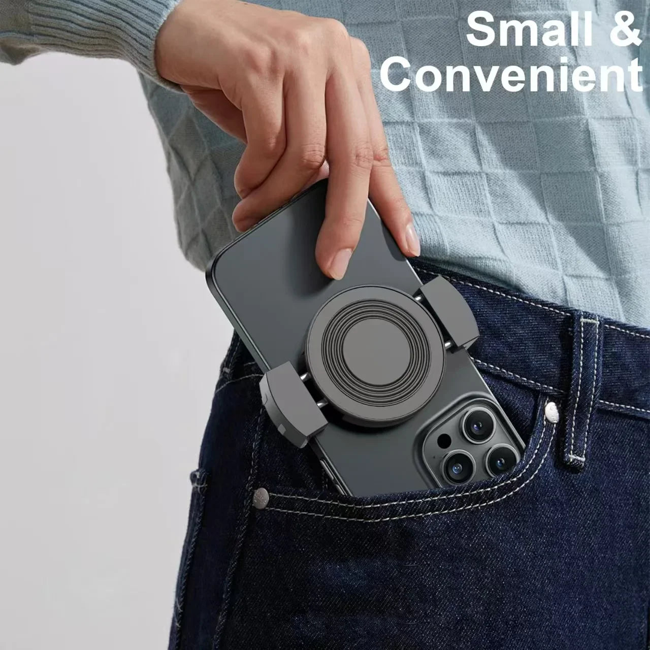 Magnetic Phone Clamp for Magnet Car Phone Holder Universal Mounts Cycling Cellphone Clip Quick Lock Release/Attach/Detach