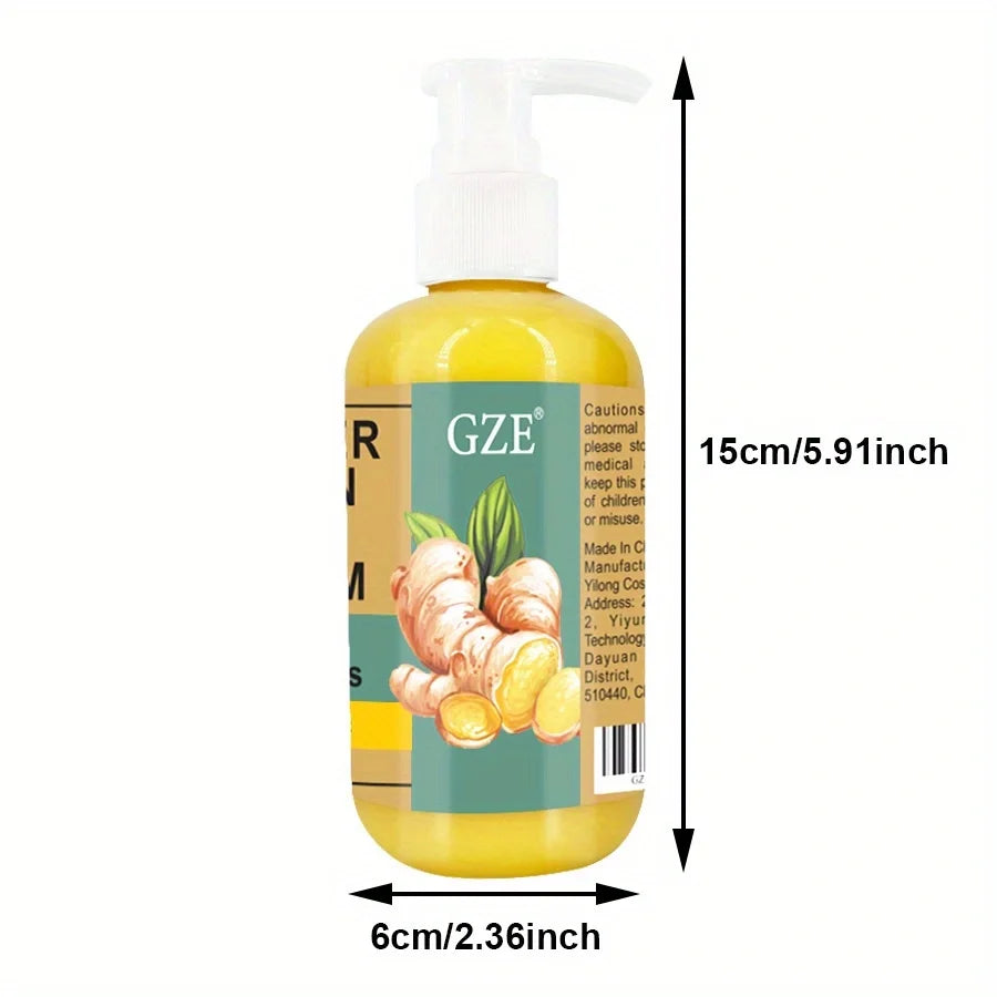 GZE GINGER BIOTIN HAIR CREAM Hair Mask Moisturizing For Damaged Hair Strengthen Hair