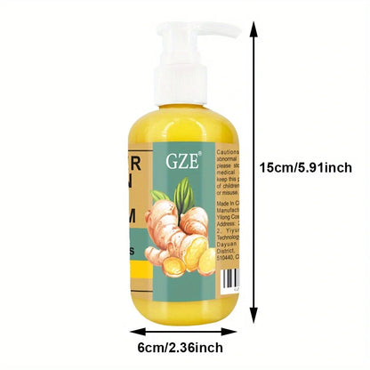 GZE GINGER BIOTIN HAIR CREAM Hair Mask Moisturizing For Damaged Hair Strengthen Hair