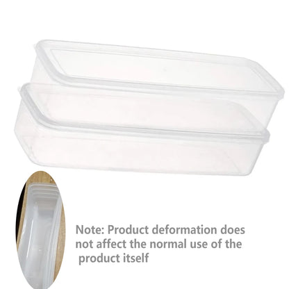 HealthyFoodStorageContainers Plastic Food Containers with Removable Lids Stackable Portable Trays for Fruits Vegetables and Meat