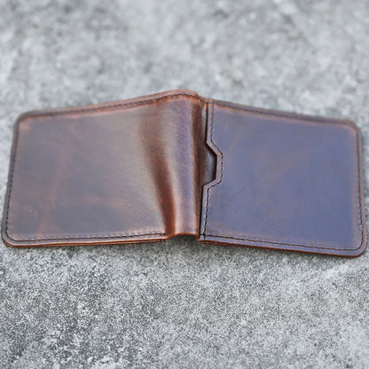 Rfid Blocking Genuine Leather Mens Wallet  Bifold Dollar Clips Designer Wallets Famous Brand Male Wallet Money Bags