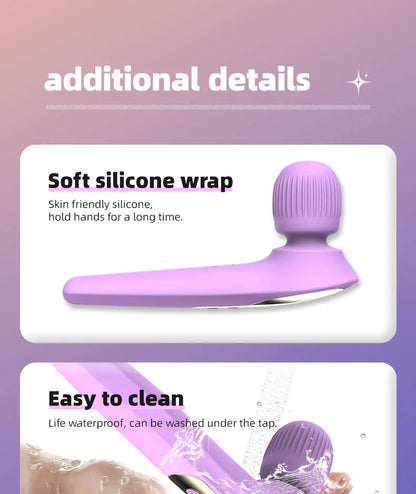 Portable Massage Gun 19 Mode 4 Speed Personal Handheld Vibrating Massager Deep Tissue Muscle Percussion Massager For Full Body