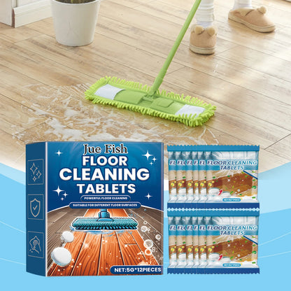 Floor Cleaning Tablets Floor Dirts Stains Remover Tile Descaling Brightening Ceramic Decontamination Floor Cleaner Detergent