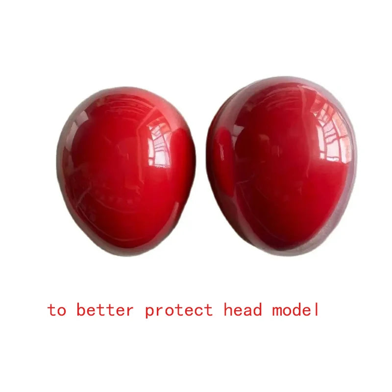 Plastic head shell for half wig making head Plastic head capsule for semi wig making head