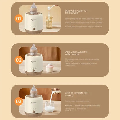 Easy To Use Convenient Milk Powder Blender Silent Electric Milk Powder Mixer USB Smart 3 Modes Baby Milk Shaking Machine Device