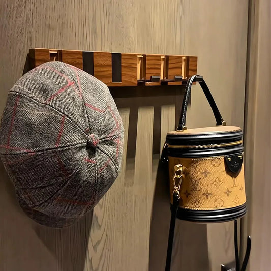 1Pc Row of Hooks, No Punching, Strong Load-bearing Door, Rear Hanger, Hat Rack, Used for Bedroom Door, Bathroom, Kitchen