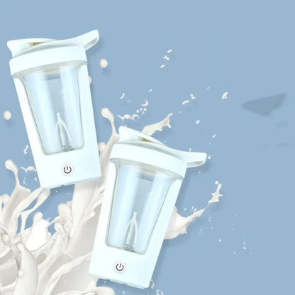 450ML Blenders Cup Electric Mixing Cup Portable Protein Powder Shaker Bottle Rechargeable Coffee Milk Cup Sports Fitness Kettle