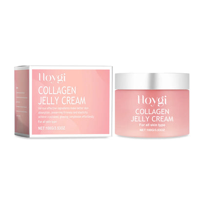100g New Collagen Jelly Cream Deep Hydrates Firming Glowing Reduce Wrinkle Sagging Shrink Pores Moisturizing Skin Care Products