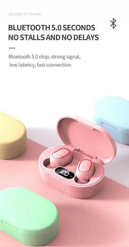 2025 New E7s TWS Bluetooth Headset Wireless Headset in Ear Stereo Noise Reduction Sports Headset with Microphone Headset