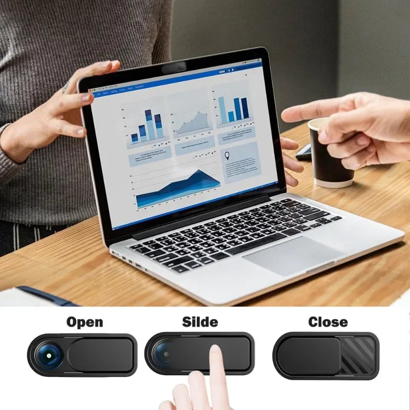 1-20PCS Webcam Camera Covers Privacy Sticker Anti-Peeping Protector Shutter Webcam Camera Lens Cover for Laptop IPad PC Macbook
