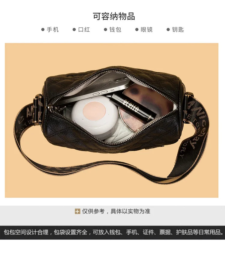 2025 Small Totes for Women New Trendy Crossbody Bag Fashionable Soft Leather Shoulder Bag Broadband Pillow Handbag for Women