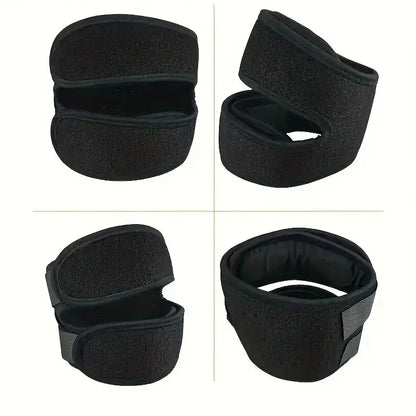 Tcare 1 PCS Sports Kneepad Double Patellar Knee Patella Tendon Support Strap Brace Pad Protector Open Knee Wrap Band Fit ness Me