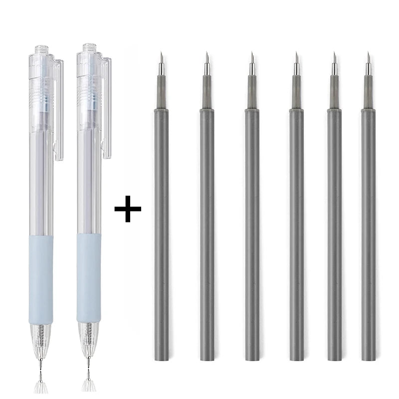 Art Utility Knife Pen Refill Stickers Scrapbooking Cutting Tool Express Box Knife School Supplies DIY Craft Supplies