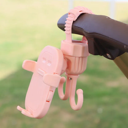 Baby stroller accessories baby bottles rack for baby cup holder trolley child car bicycle quick release water bottle holder