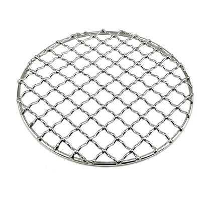 Camping Accessories Grill Accessories Firewood Rack Mat Cooking Mesh Pads Camping Grill Grate Barbecue Net Grilling Fire Rack