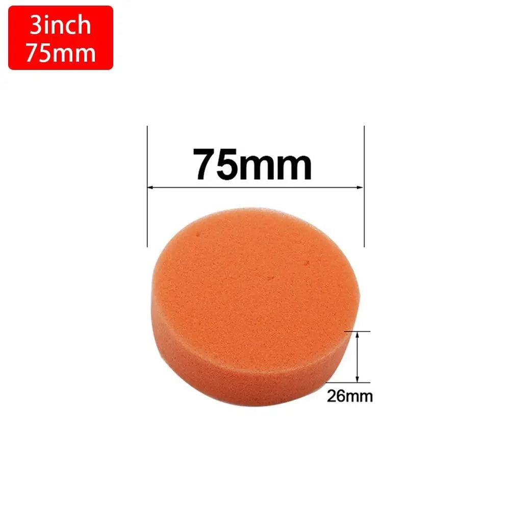 1Pcs Sponge Buffing Foam Sponge Polishing Pad Power Tools Accessories Removes Scratches Car Polishing Disc