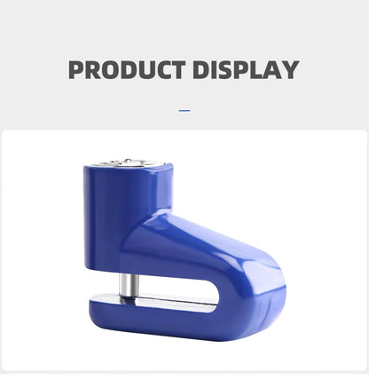 Motorcycle Lock Security Anti Theft Bicycle Motorbike Motorcycle Disc Brake Lock Theft Protection for Scooter Safety Bike Lock