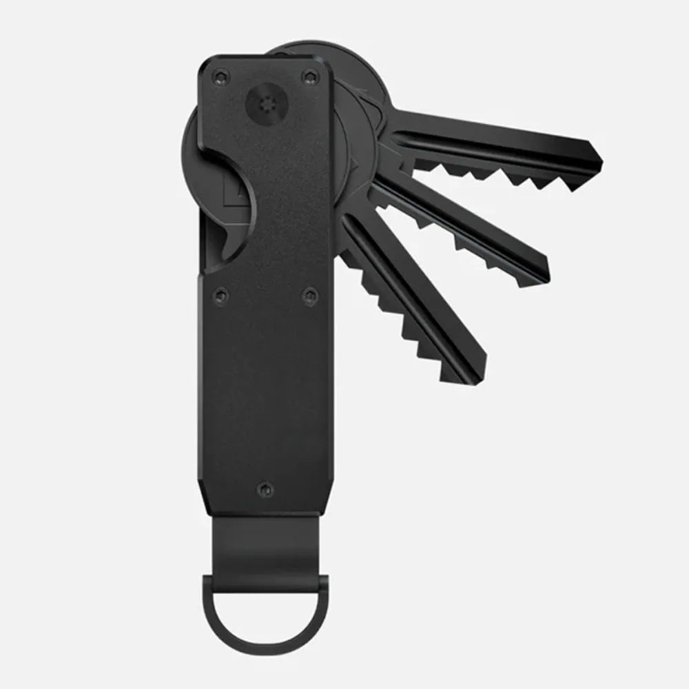 Innovative Metal Key Organizer with Screwdriver Minimalist Key Case Holder Holds 2-6 Keys Keys Bag for Keys Less Than 6.2cm