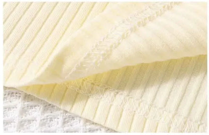 Baby Girls T-shirts for Kids Summer Sleeveless Knitted Tops Vest Outfits Girls Cute Halter Tops Tees Children Clothing 1-12 Year