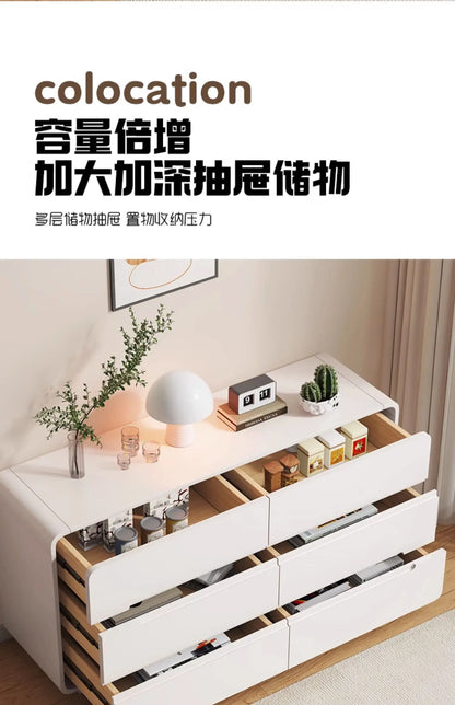 Trendy Simple Living Room Cabinets Exquisite Glamour Modern Nordic Storage Cabinet Elegant Luxury Vetrina Soggiorno Furniture