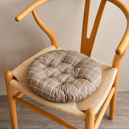 40*40cm Thicken Dining Chair Cushion Warm 10styles Student Seat Cushion Non-slip Round Cushion Student Office Home