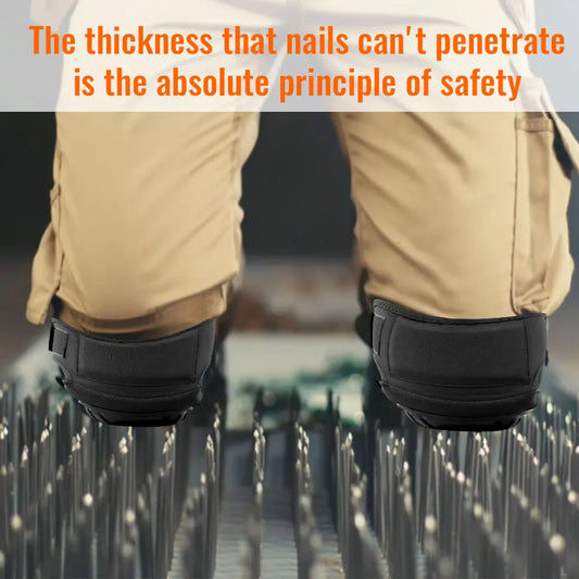 New Professional Heavy Duty EVA Foam Padding Knee Pads with Comfortable Gel Cushion and Adjustable Straps for Working, Gardning