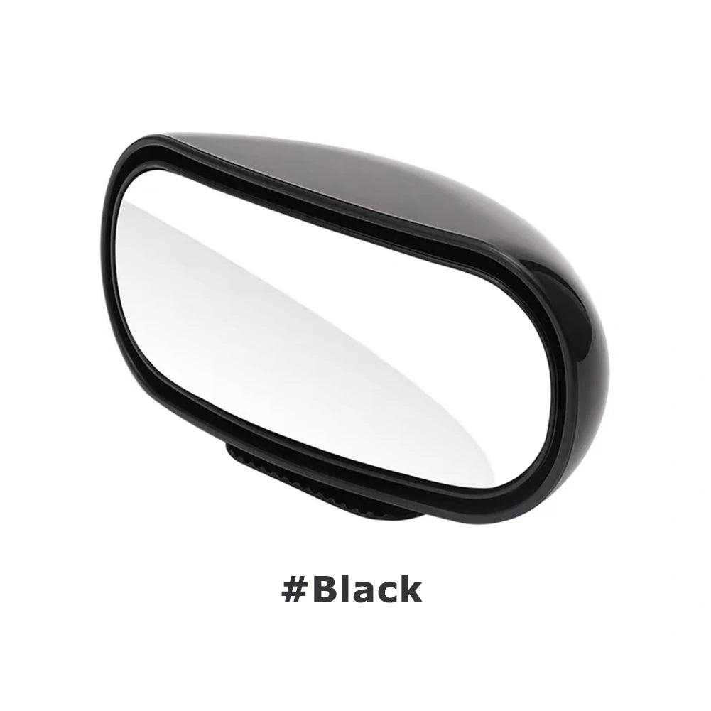 Universal Car Mirror 360 Degree Adjustable Wide Car Mirror HD Glass Wide Angle Side Rear Blind Spot Parking Auxiliary Mirror