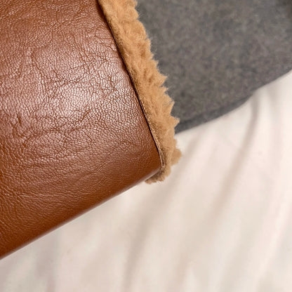 Fashion Small Totes Bag 2024 Trend PU Leather Shoulder Bags for Women Cute Short Handle Crossbody Phone Bag Luxury Fur Handbags