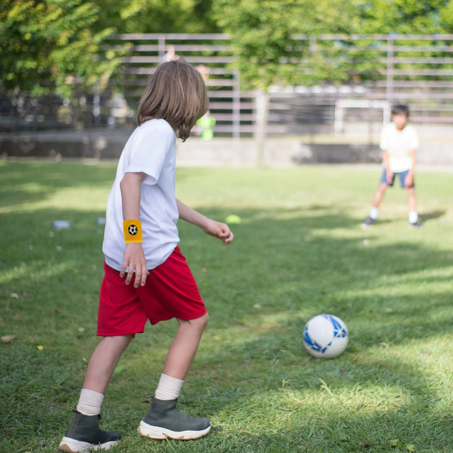 Sports Wristbands For Kids Children Wrist Sweat Bands Children Wrist Bands Sweat-proof For Basketball Baseball Football Soccer